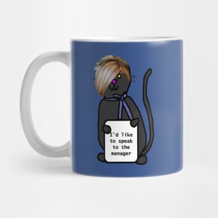 Cat with Karen Hair Wants to Speak to the Manager Mug